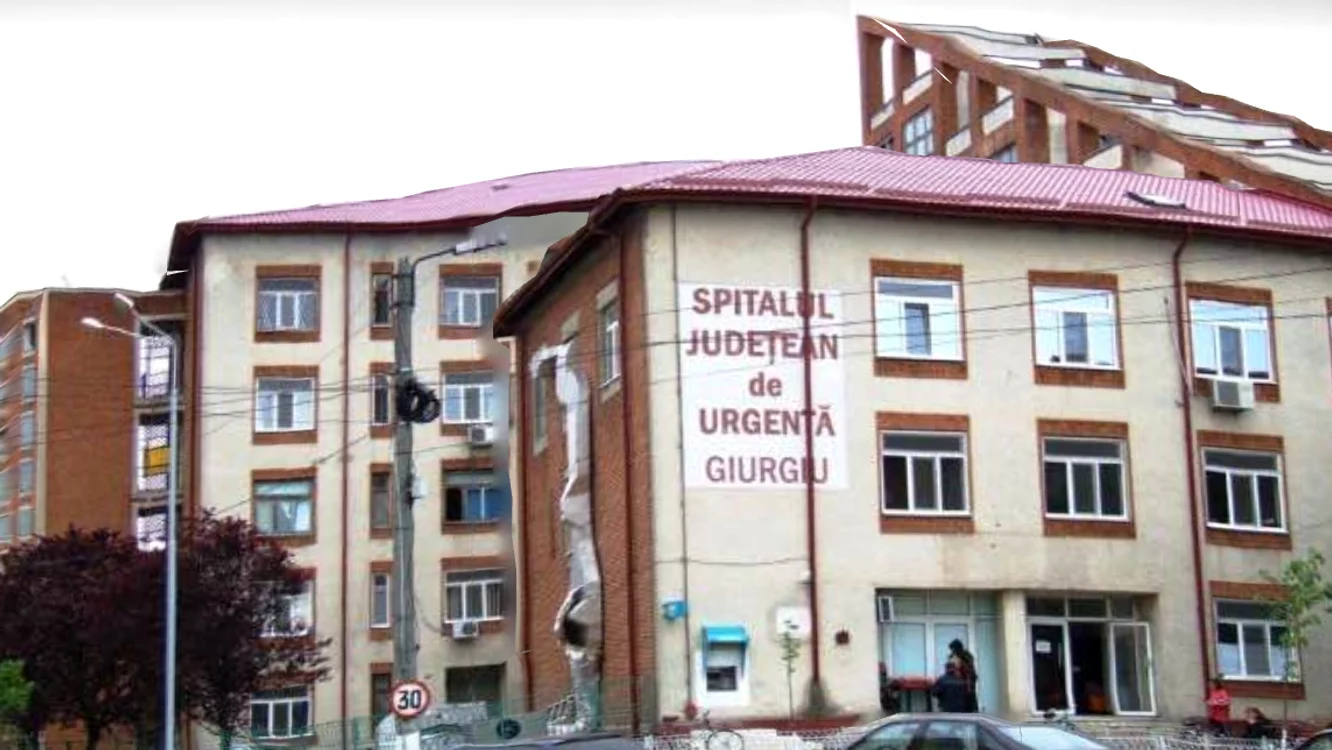 Flagrant al ofiţerilor DGA la Spitalul Judeţean de Urgenţă Giurgiu, foto arhivă