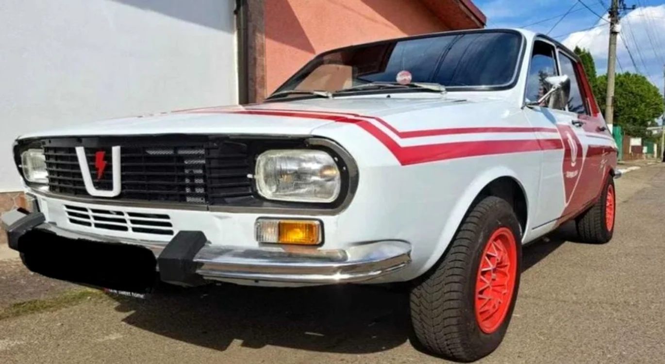 Dacie 1300 din 1981, transformată în mașină electrică / foto: OLX