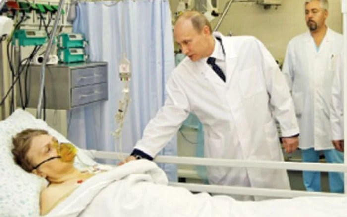 Premierul Putin a vizitat răniţii