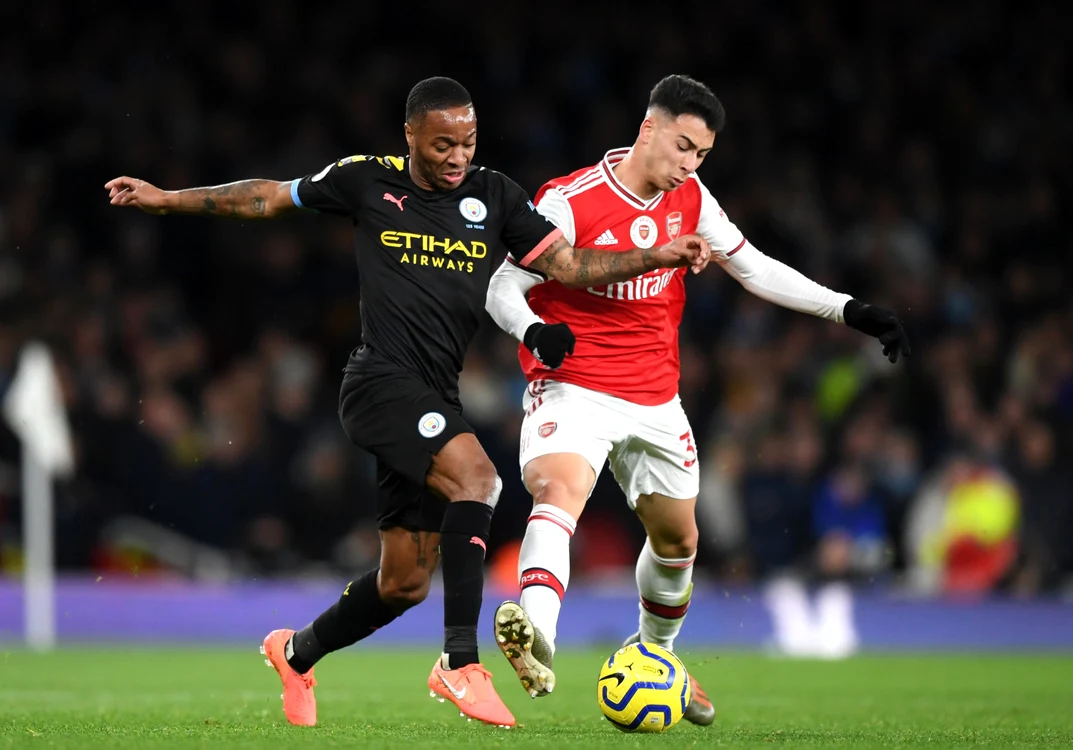 
    Manchester City e obligată să câștige restanța cu Arsenal pentru a-și consolida locul 2Foto: Guliver / GettyImages  