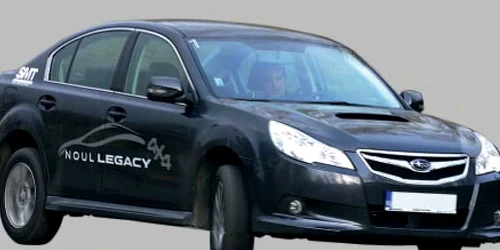 Ţinută de drum impecabilă  caracteristică modelelor Subaru