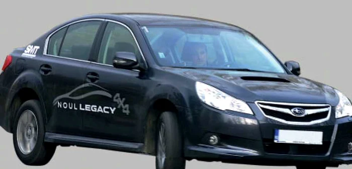 Ţinută de drum impecabilă  caracteristică modelelor Subaru