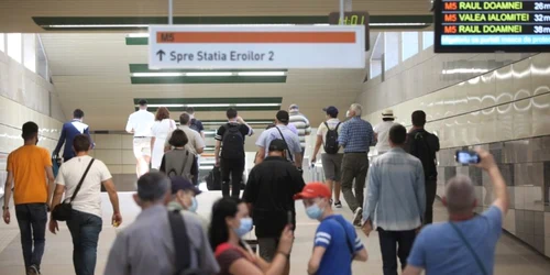 Inaugurare metrou Drumul Taberei. FOTO Sever Gheorghe