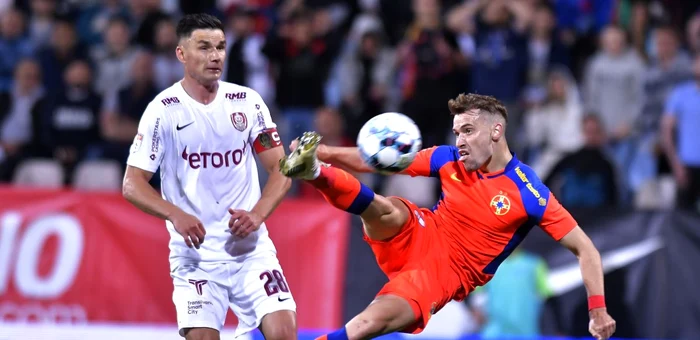 CFR Cluj - FCSB, derby-ul care îi poate apropia pe bucureșteni de liderul Superligii. Sportpictures