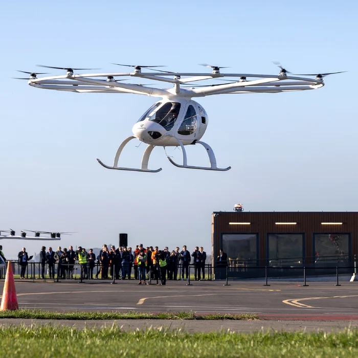 Volocopter - taxi aerian. FOTO Facebook