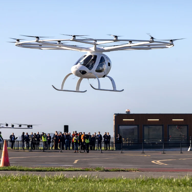 Volocopter - taxi aerian. FOTO Facebook