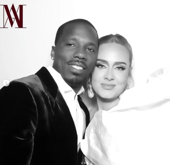 Adele și Rich Paul FOTO Instagram