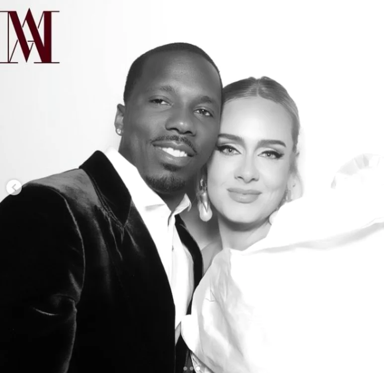 Adele și Rich Paul FOTO Instagram