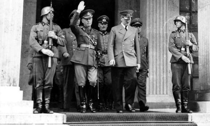 Ion Antonescu, alături de Adolf Hitler, în 1941 (© Bundesarchiv Bild 183-B03212)