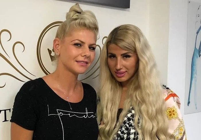 Adina a fost complet schimbată de hair stylist-ul ei, Ionela ComanFoto: arhivă personală