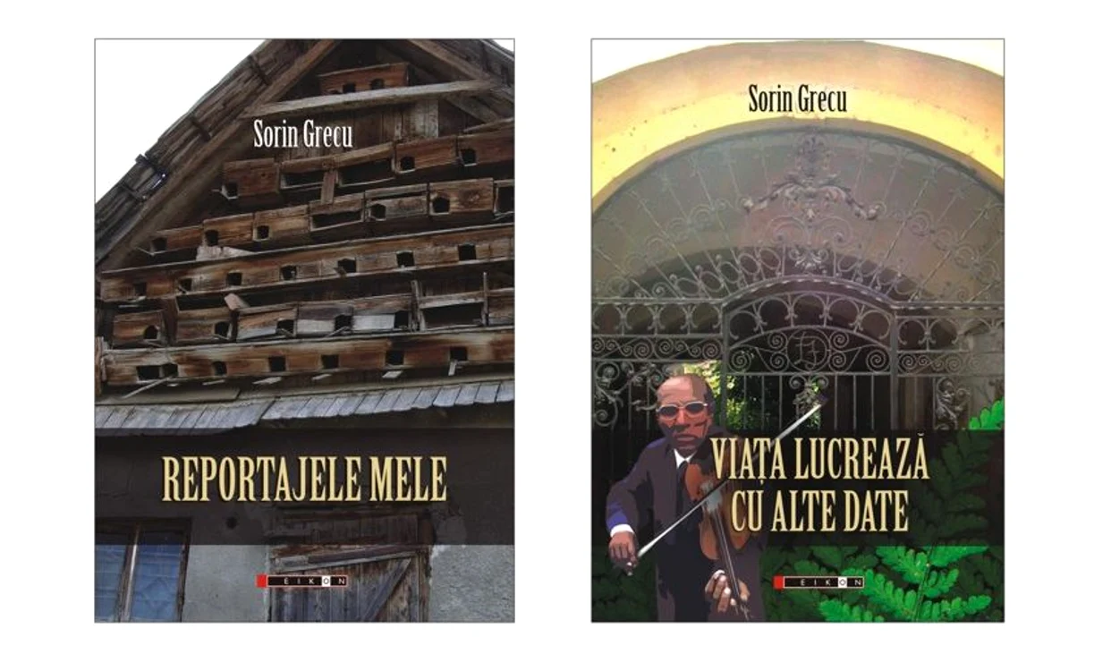 Jurnalistul Sorin Grecu îşi lansează astăzi două volume cu reportaje
