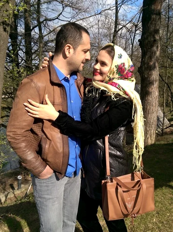 Mădălin Ionescu este împlinit alături de soţia lui, mai tânăra Cristina