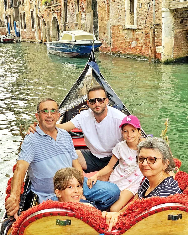 A bifat o vacanță la Veneția