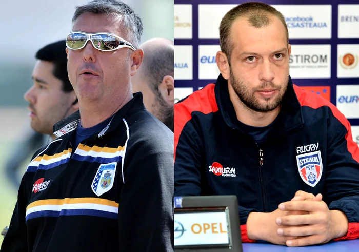 
    Danie de Villiers a antrenat, în trecut, la Timișoara și pe CSM București, iar Dănuț Dumbravă este antrenor principal la CSA SteauaFoto: Sport Pictures  