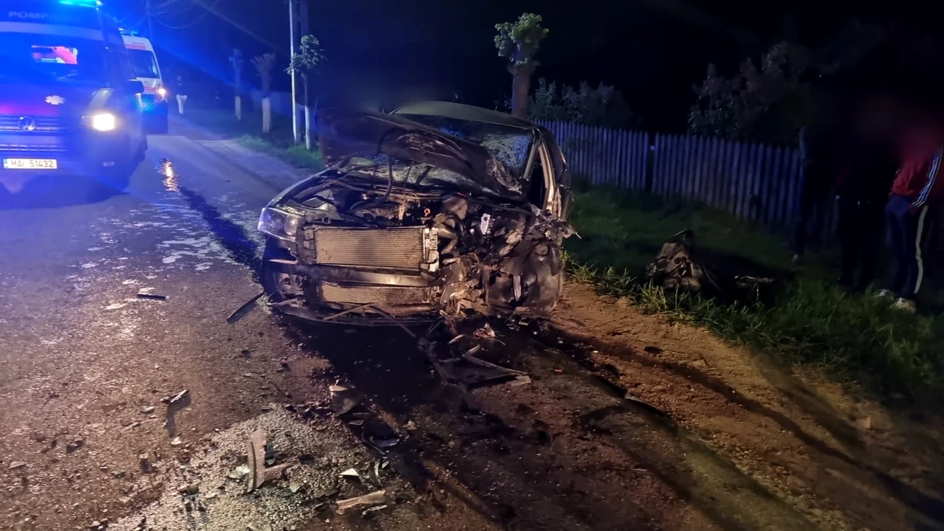 accident grav Vicovu de Sus, FOTO: ISU Suceava