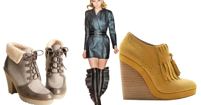 O pereche de cizme excentrice îţi va colora iarna 