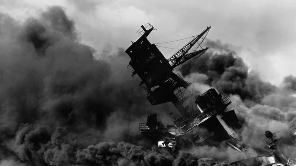 Nepregătirea americană în 1941 Cuirasatele americane din Pacific la 7 decembrie 1941 jpeg