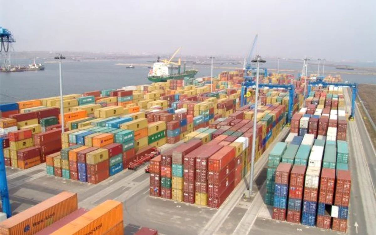 Capacitatea de transport a terminalului multiumodal de la Galaţi va fi de 150.000 de containere cu mărfuri pe an Foto: arhivă Adevărul