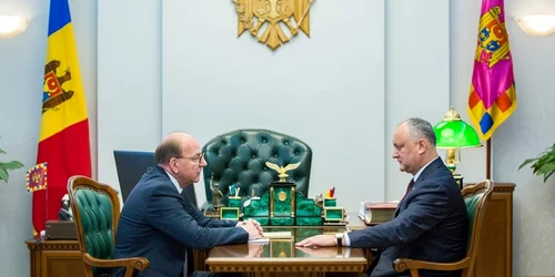 Igor Dodon si Oleg Vasnetov