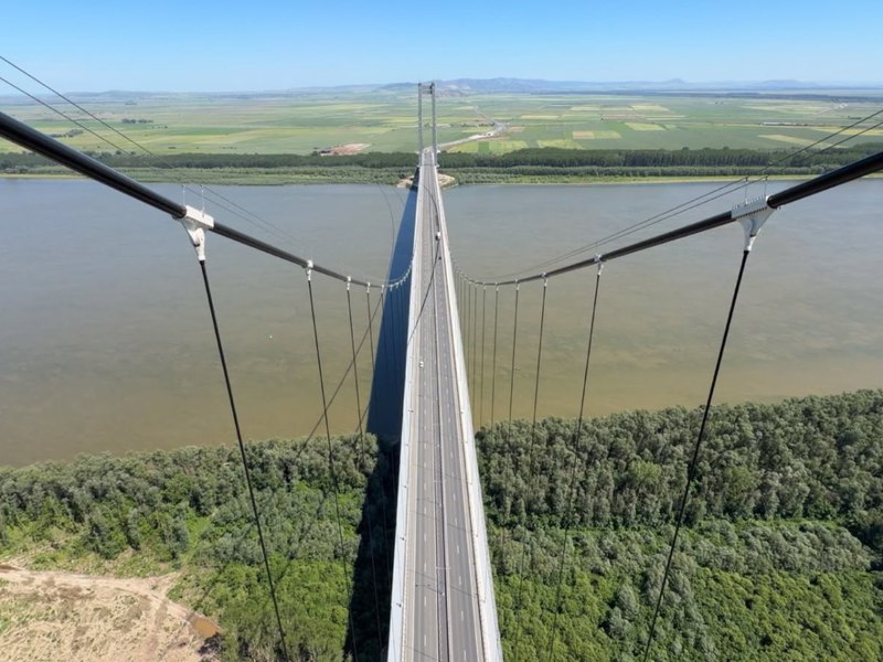Noi restricții de trafic pe podul peste Dunăre de la Brăila. Cât vor dura lucrările