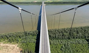 podul peste dunare de la braila foto cnair png
