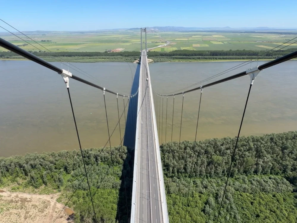 Noi restricții de trafic pe podul peste Dunăre de la Brăila. Cât vor dura lucrările