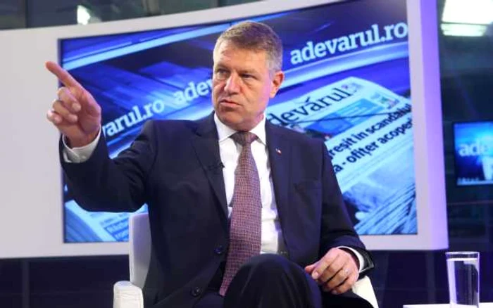 Klaus Iohannis. FOTO: Marian ILiescu