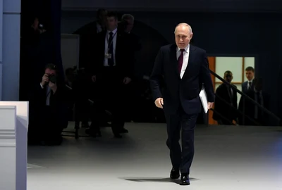 Putin, discurs la un an de la invazia în Ucraina FOTO Profimedia 