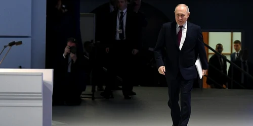 Putin, discurs la un an de la invazia în Ucraina FOTO Profimedia 