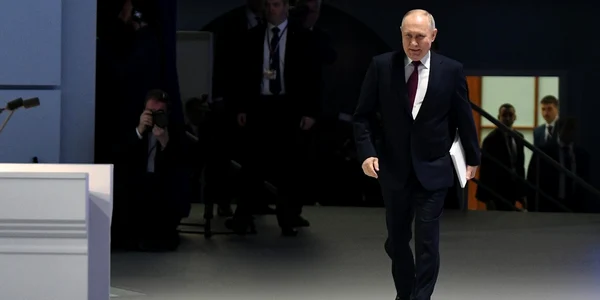 Putin, discurs la un an de la invazia în Ucraina FOTO Profimedia 