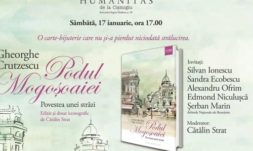 Despre Calea Victoriei, într o carte bijuterie, sâmbătă, 17 ianuarie, ora 17 00 la Librăria de la Cişmigiu jpeg