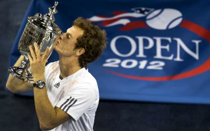 Andy Murray celebrează triumful de la US Open FOTO www.andymurray.com