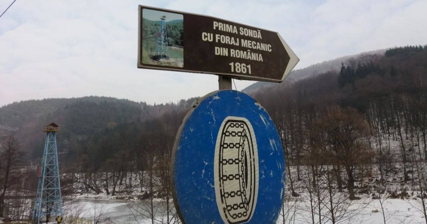 Prima sondă cu foraj mecanic din România