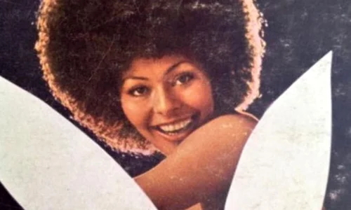 Ea este prima femeie de culoare care a apărut pe coperta Playboy jpeg