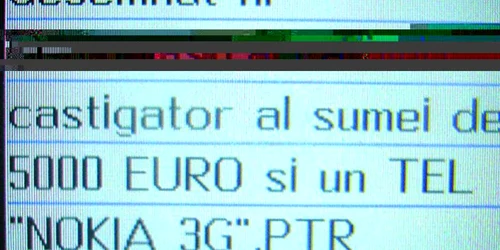 Escrocherie prin SMS: ţeapa s-a mutat pe mobil