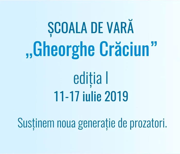 Școala de vară „Gheorghe Crăciun” Concurs de selecție jpeg