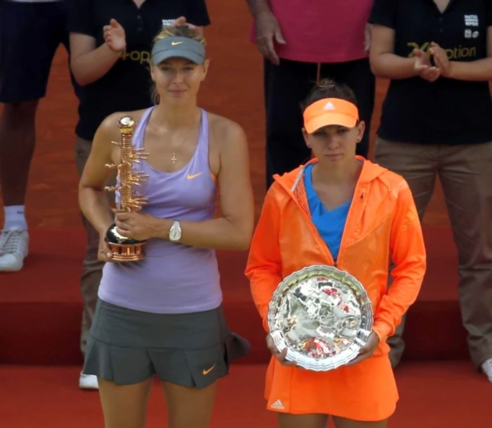 
    Maria Şarapova şi Simona HalepFoto: Reuters  