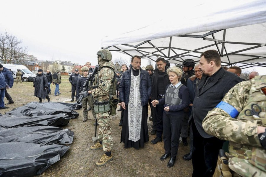Ursula von der Leyen merge sâmbătă la Kiev, la împlinirea a doi ani de la lansarea invaziei ruse