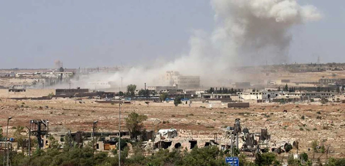 Imagine de război din Siria FOTO AFP