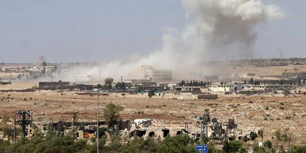 Imagine de razboi din Siria FOTO AFP
