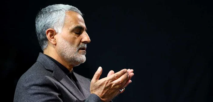 Qassem Soleimani a fost identificat dupa un inel FOTO AFP