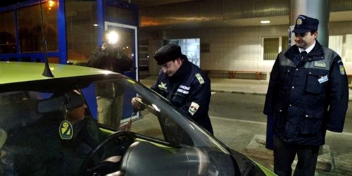 Pensionar prins fără permis. FOTO ITPF