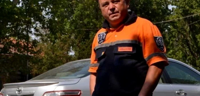 Forgacs Csaba, şoferul care s-a urcat băut la volanul autosanitarei-sursa foto-ebihoreanul.ro