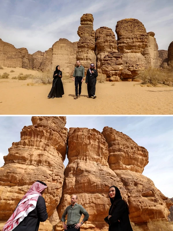 William în UAE, Foto Instagram