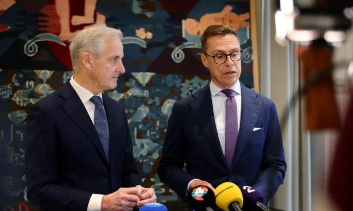 Liderii Finlandei și Norvegiei, Alexander Stubb și Jonas Gahr Store