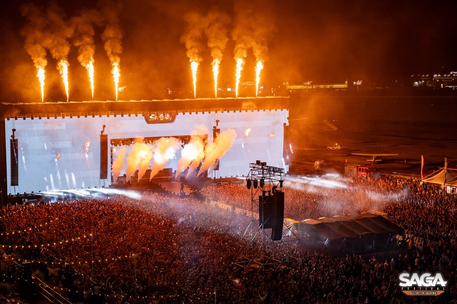 SAGA Festival, 3 zile pline de distracție la Romaero pentru cei peste 165.000 de oameni FOTO