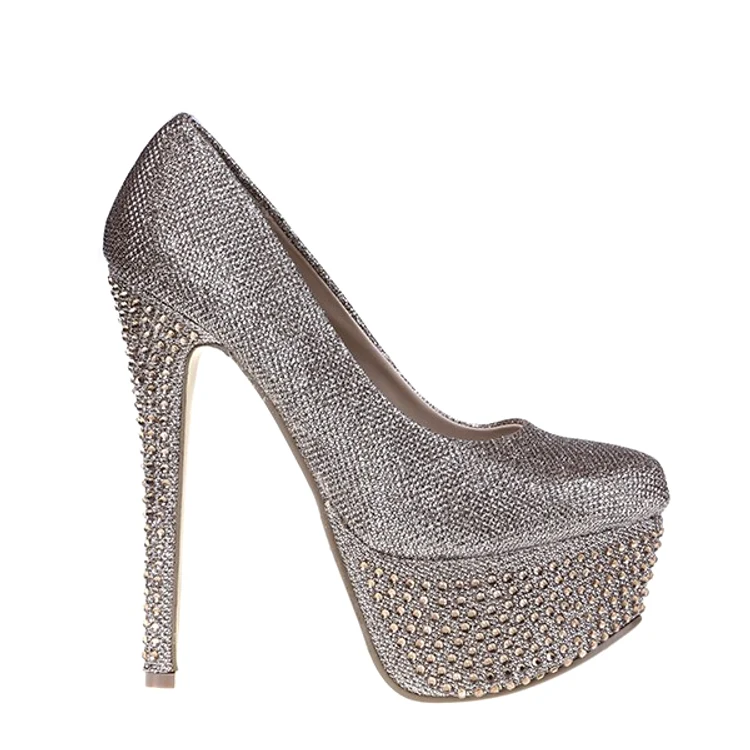 Pantofi Kerry aurii