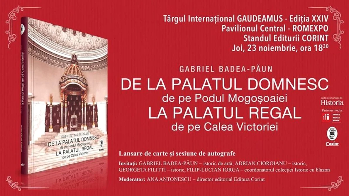 Lansare de carte Gaudeamus: «De la Palatul Domnesc la Palatul Regal» jpeg