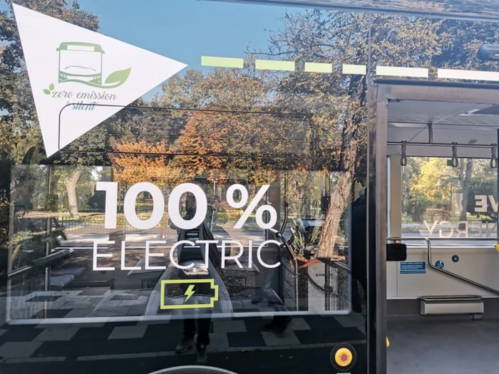 Turcii de la Karsan au prezentat la Timişoara unul din modelele lor de autobuz electric FOTO Ş.Both