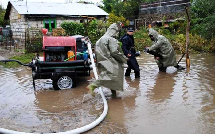 Precipitaţii abundente Foto:ISU Călăraşi